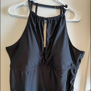Plus size swim top
